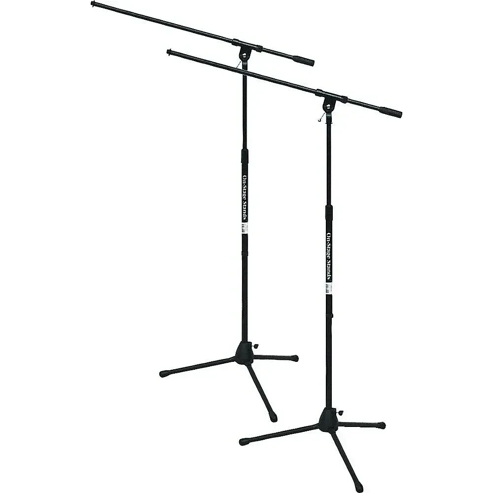 Стойка для микрофона OnStage Kit-453710 треножная, с журавлём (набор, 2 шт.)
