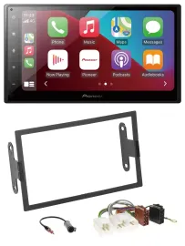 Pioneer USB MP3 DAB 2DIN Bluetooth Autoradio für Nissan 200 SX 1994-1998 240 SX