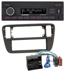 Blaupunkt MP3 AUX USB 1DIN Autoradio für Seat Mii (ab 2011)