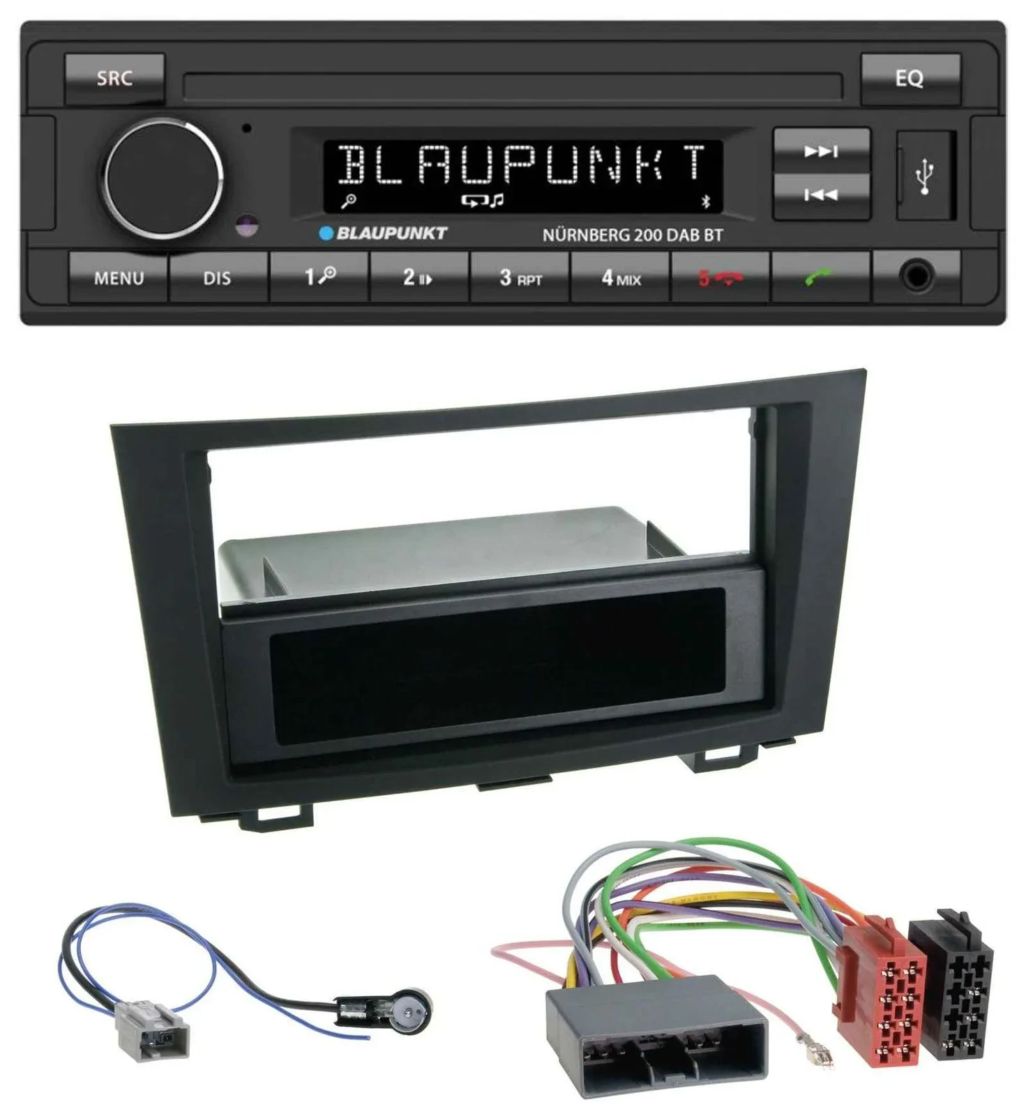 Blaupunkt USB DAB MP3 Bluetooth Autoradio für Honda CR-V (ab 2007)