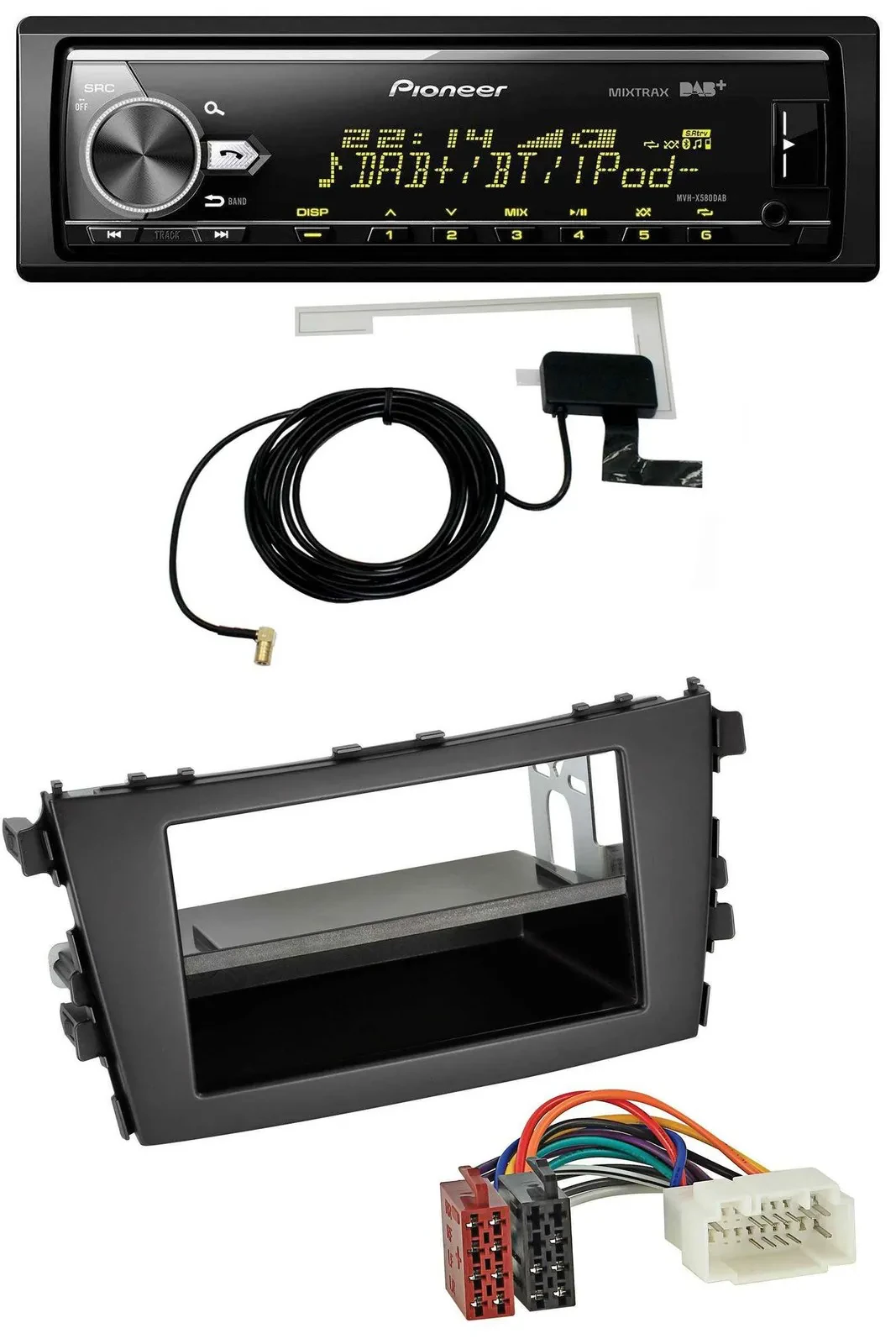 Автомагнитола для Suzuki Celerio (LF, с 2014) Pioneer Bluetooth DAB USB MP3