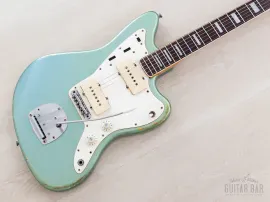 Б/У Электрогитара Danocaster Offset 2020 Ледяной синий, блоки и окантовка, Mastery & StayTrem, с кейсом