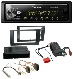 Pioneer Bluetooth USB DAB MP3 Autoradio für Audi A4 B6 B7 00-08 Symphony Bose Ak