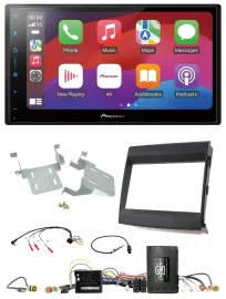 Pioneer DAB USB Lenkrad Bluetooth 2DIN Autoradio für Porsche Cayenne 11-16 Infoa