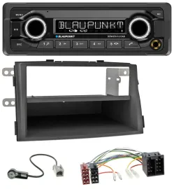 Blaupunkt Bluetooth DAB MP3 USB Autoradio für Kia Sorento II (XM, 2009-2012)