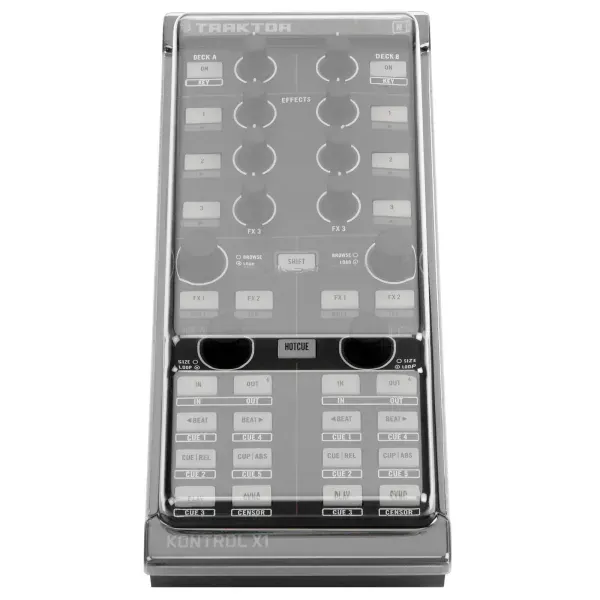 Защитная крышка для музыкального оборудования Decksaver Native Instruments Kontrol F1 Clear