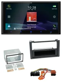 JVC USB Bluetooth 2DIN DAB MP3 Autoradio für Saab 9.3 Ys3F 2007-2012