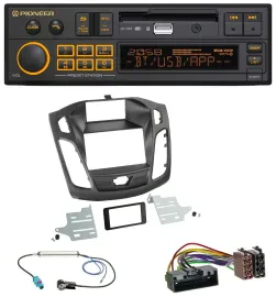 Автомагнитола для Ford Focus (DYB, 2011–2014) Pioneer DAB, MP3, USB, Bluetooth