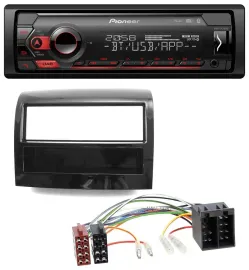 Pioneer MP3 USB DAB Bluetooth Autoradio für Fiat Ducato 2011-2021 piano schwarz