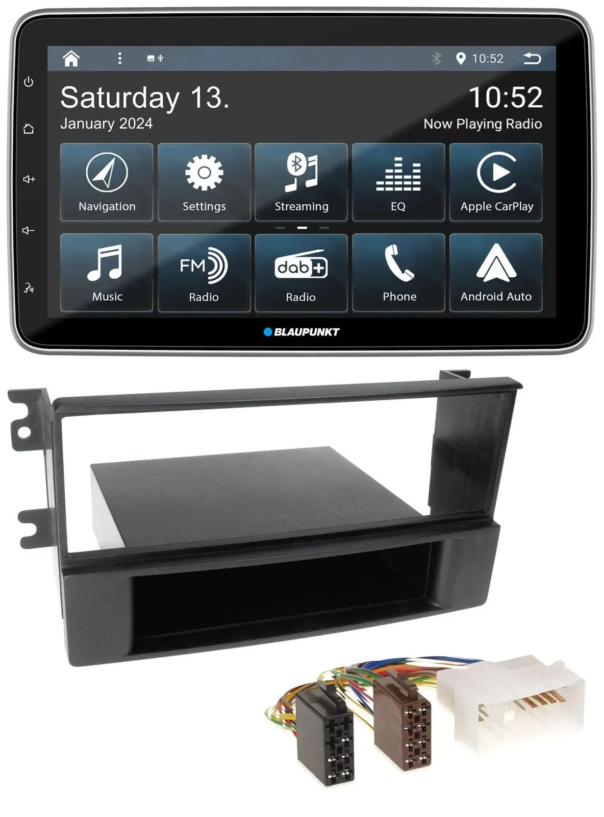 Blaupunkt USB DAB SD MP3 Bluetooth Autoradio für Kia Sorento (ab 2006)
