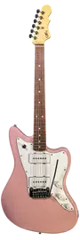 Электрогитара G&L Fullerton Deluxe Doheny Shell Pink CR с чехлом