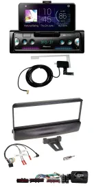 Автомагнитола Pioneer DAB, Bluetooth, USB для Ford Escort/Focus черный