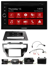 Blaupunkt Lenkrad DVD Bluetooth DAB 2DIN USB Autoradio für BMW X5 X6 07-13 E70 E