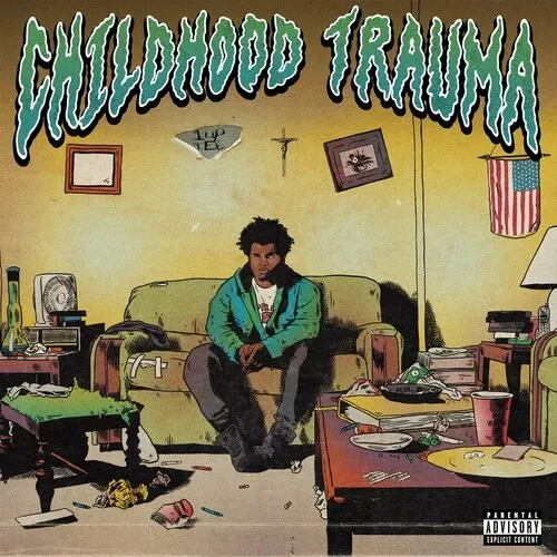 Виниловая пластинка 1Up Tee - Childhood Trauma [New Vinyl LP] Explicit