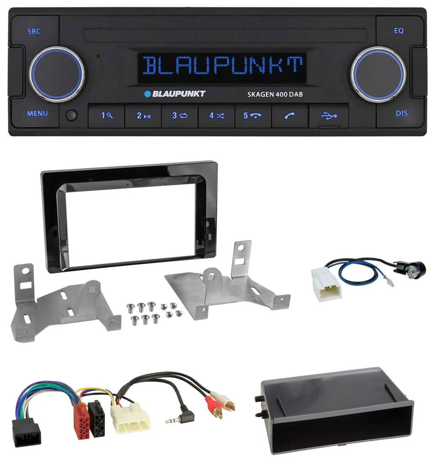 Blaupunkt DAB USB Bluetooth MP3 Autoradio für Toyota Aygo (AB7, ab 2022)