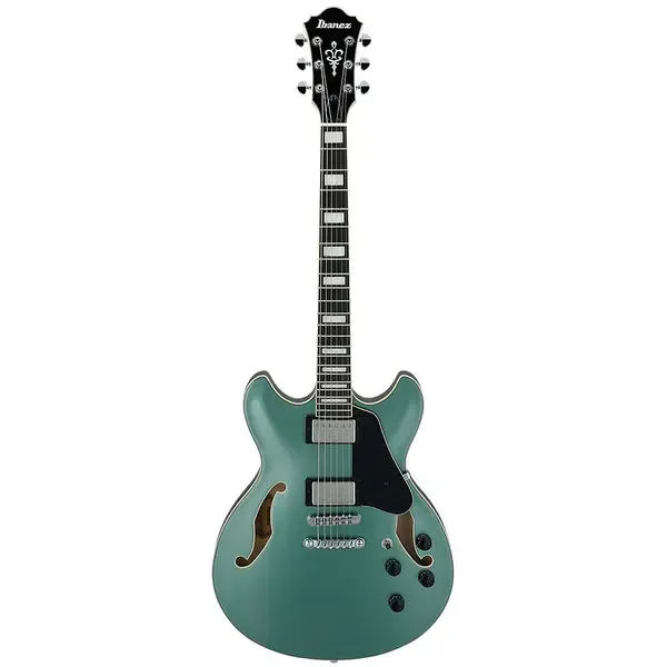 Электрогитара полуакустическая Ibanez Artcore AS73 Semi-Hollowbody Olive Metallic