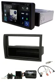 Pioneer DAB Lenkrad Bluetooth USB Autoradio für Fiat Ducato 2012-15 schwarz