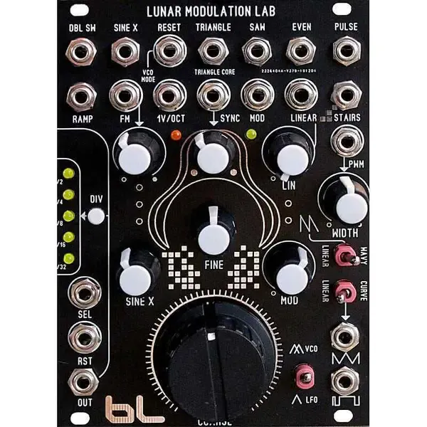 Модульный студийный синтезатор Blue Lantern BLM Lunar Lab Triangle Core VCO Eurorack Synth Module