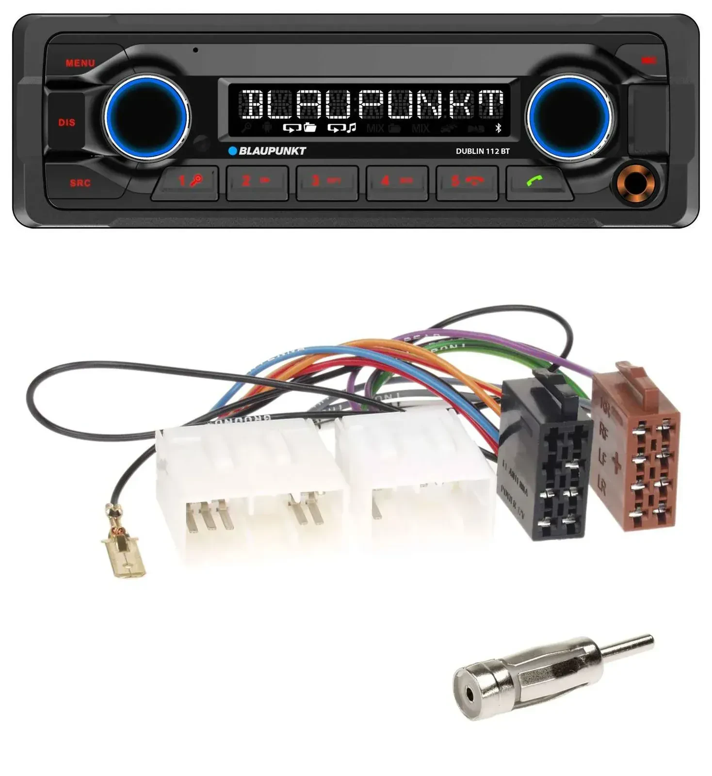 Blaupunkt MP3 Bluetooth USB AUX Autoradio für Mazda MPV (1988-1999)