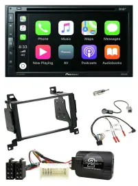 Pioneer DVD 2DIN Lenkrad DAB Bluetooth USB Autoradio für Hyundai Santa Fe 07-12