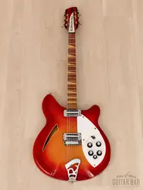 Электрогитара полуакустическая Rickenbacker 360/12 Vintage Semi-Hollow 12 String Fireglo w/ Case 1967