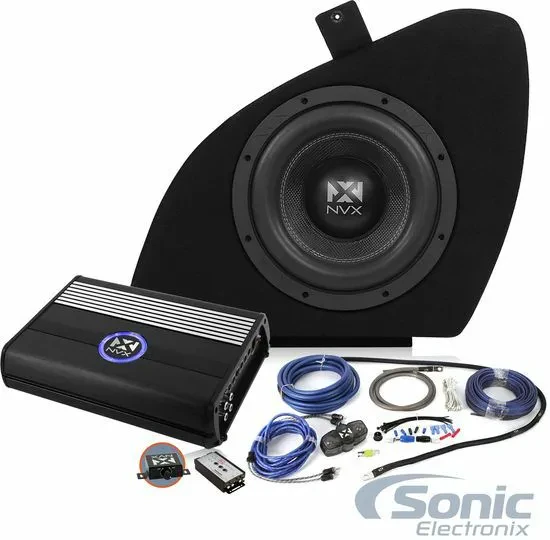 2012-2022 Tesla Model S - Custom Subwoofer  Bass Package | NVX PBK-TSLAS-VCW104