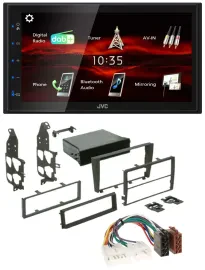 JVC USB Bluetooth MP3 DAB 2DIN Autoradio für Lexus IS 300 (2001-2005)