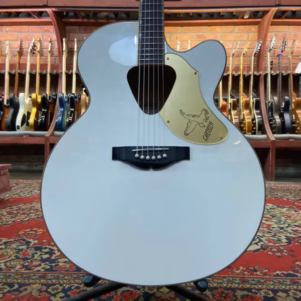 Электроакустическая гитара Gretsch G5022CWFE Rancher Falcon Jumbo White Indonesia 2011 W/Case