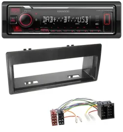 Автомагнитола Kenwood MP3 Bluetooth USB DAB для Citroen Xantia (1999–2003)