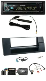 Pioneer CD MP3 Lenkrad DAB USB Autoradio für BMW 5er E39 X5 Quadlock Ablage