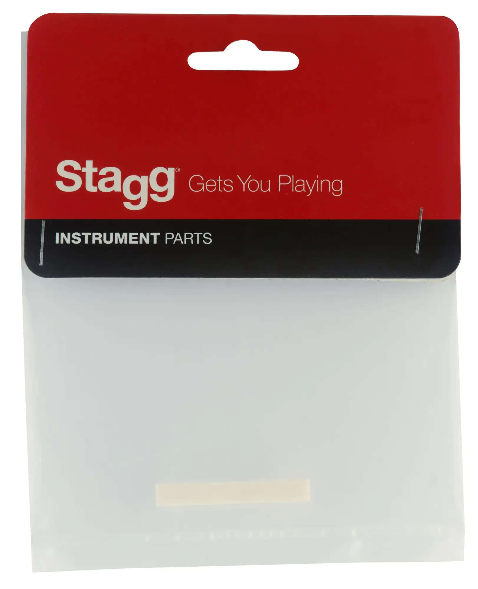 Верхний порожек для электрогитары STAGG SP-NTEL-BONEB  без прорезей, кость 42x3x6