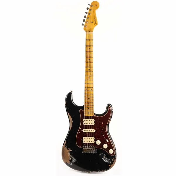 Электрогитара Fender Custom Shop 1957 Stratocaster HSH Heavy Relic Black
