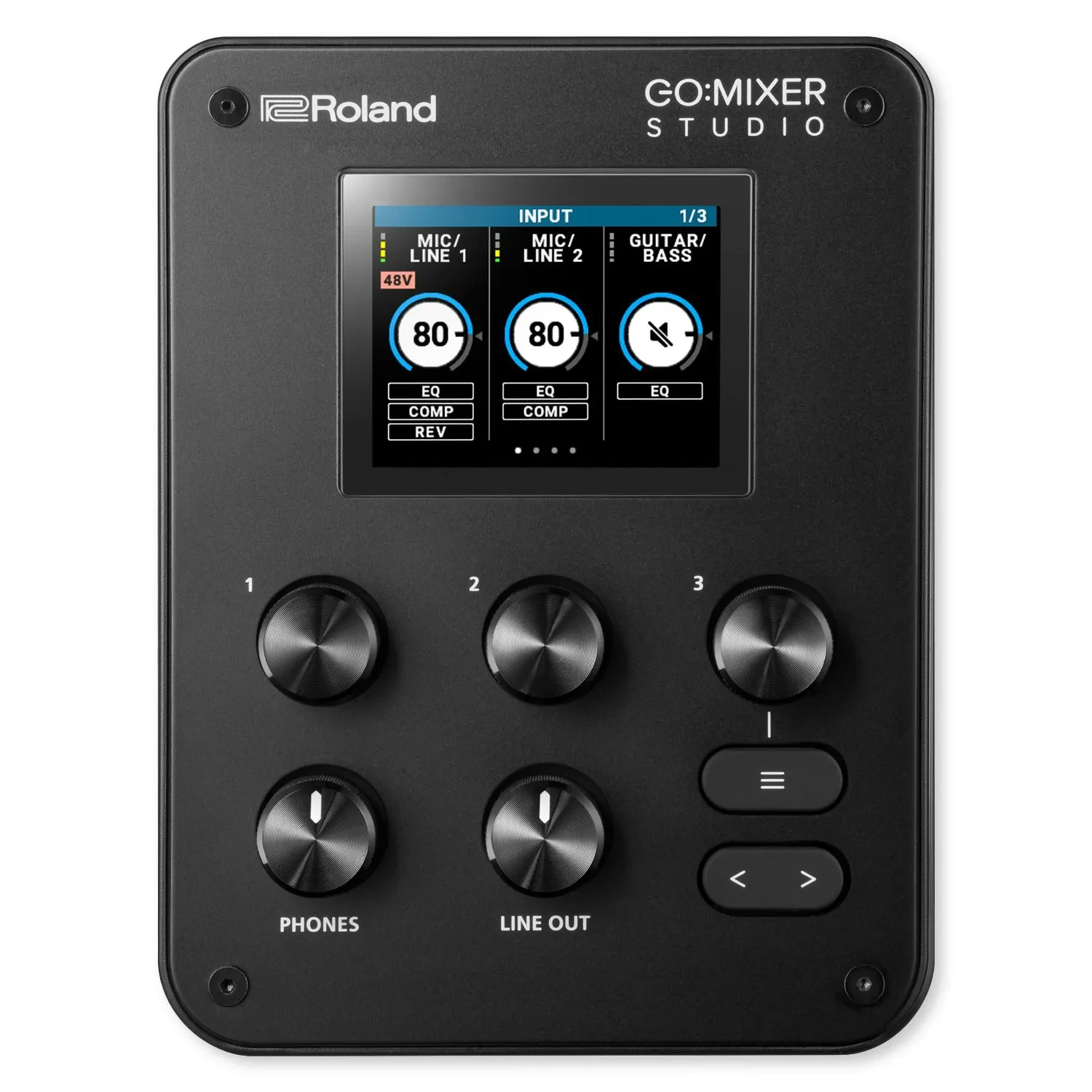 Roland GO:Mixer Studio Audio-Mixer Interface