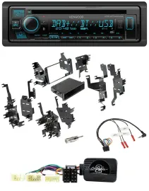 Kenwood Bluetooth DAB CD Lenkrad USB Autoradio für Toyota RAV 4 2001-2005