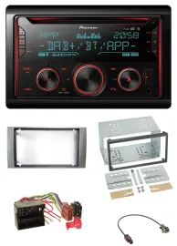 Pioneer 2DIN DAB MP3 Bluetooth USB CD Autoradio für Ford Fiesta Focus 2004-2008