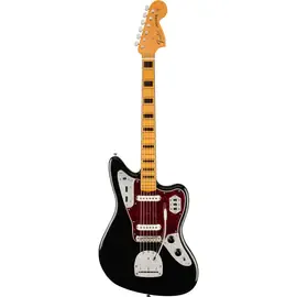 Электрогитара Fender Vintera II '70s Jaguar Electric Guitar, Black w/ Deluxe Gig Bag