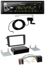 Автомагнитола Pioneer Bluetooth DAB USB MP3 для Mercedes C‑Class/CLK/Vito/Viano