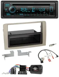 Автомагнитола для Lancia Musa (2004–2012) Kenwood Bluetooth, DAB, CD, USB