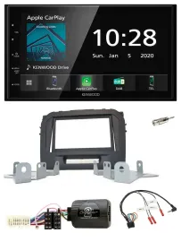 Автомагнитола для Suzuki Vitara LY (с 04/2015) Kenwood 2-DIN, Bluetooth, DAB, USB