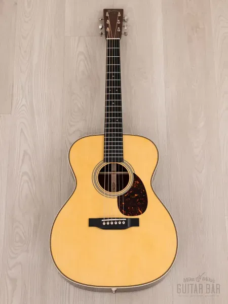 Акустическая гитара Martin Guitars OM-28V Custom Shop Orchestra Natural w/case USA 2021