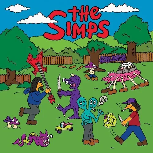 Виниловая пластинка Simps - Siblings [New Vinyl LP] Explicit, Pink, Colored Vinyl, 180 Gram