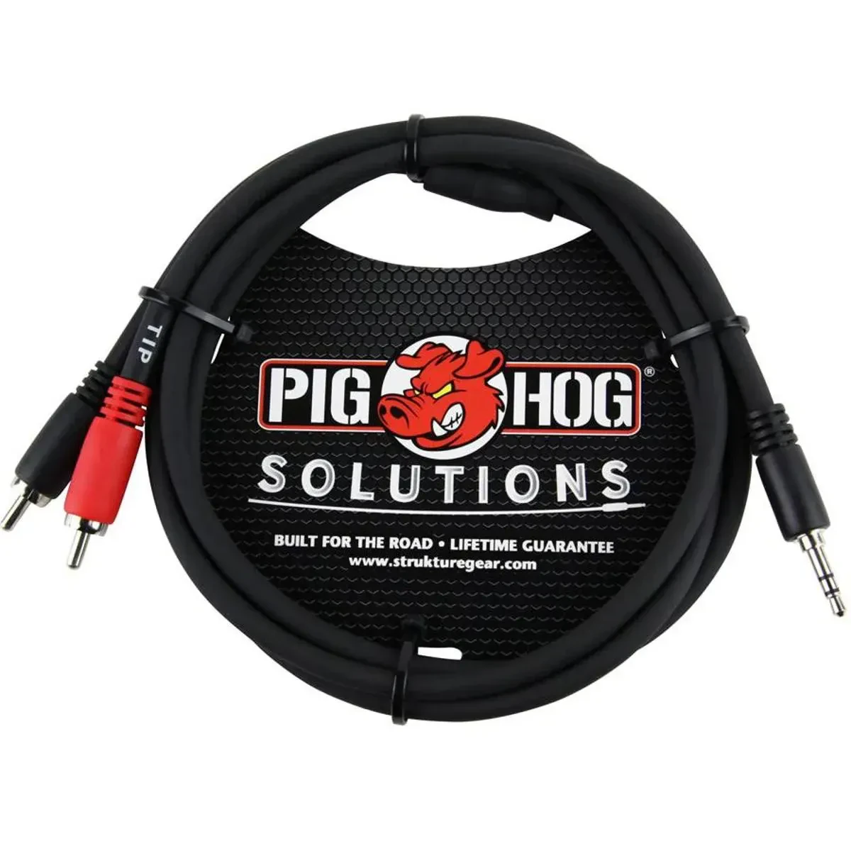 Коммутационный кабель Pig Hog PB-S3R03 Black 1 м