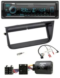 Kenwood Bluetooth Lenkrad DAB USB Autoradio für Peugeot 406 2002-2005