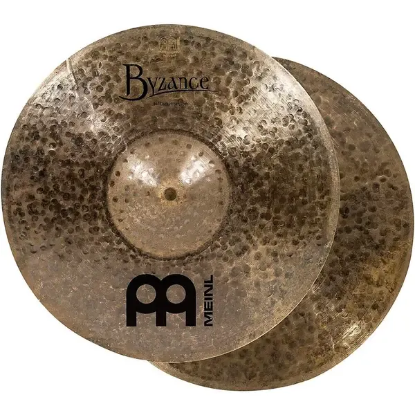 Тарелка барабанная MEINL 14" Byzance Dark Hi-Hat (пара)