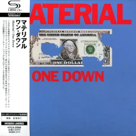 MATERIAL - One Down (CD, Japan)