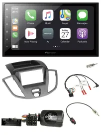 Pioneer Lenkrad Bluetooth DAB 2DIN USB Autoradio für Ford Transit V363 2014-2018