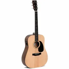 Электроакустическая гитара Sigma Guitars DME+ Dreadnought Satin Natural