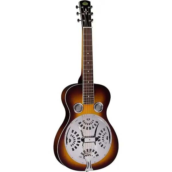 Резонаторная гитара Regal RD-40 Resonator Vintage Sunburst Square Neck