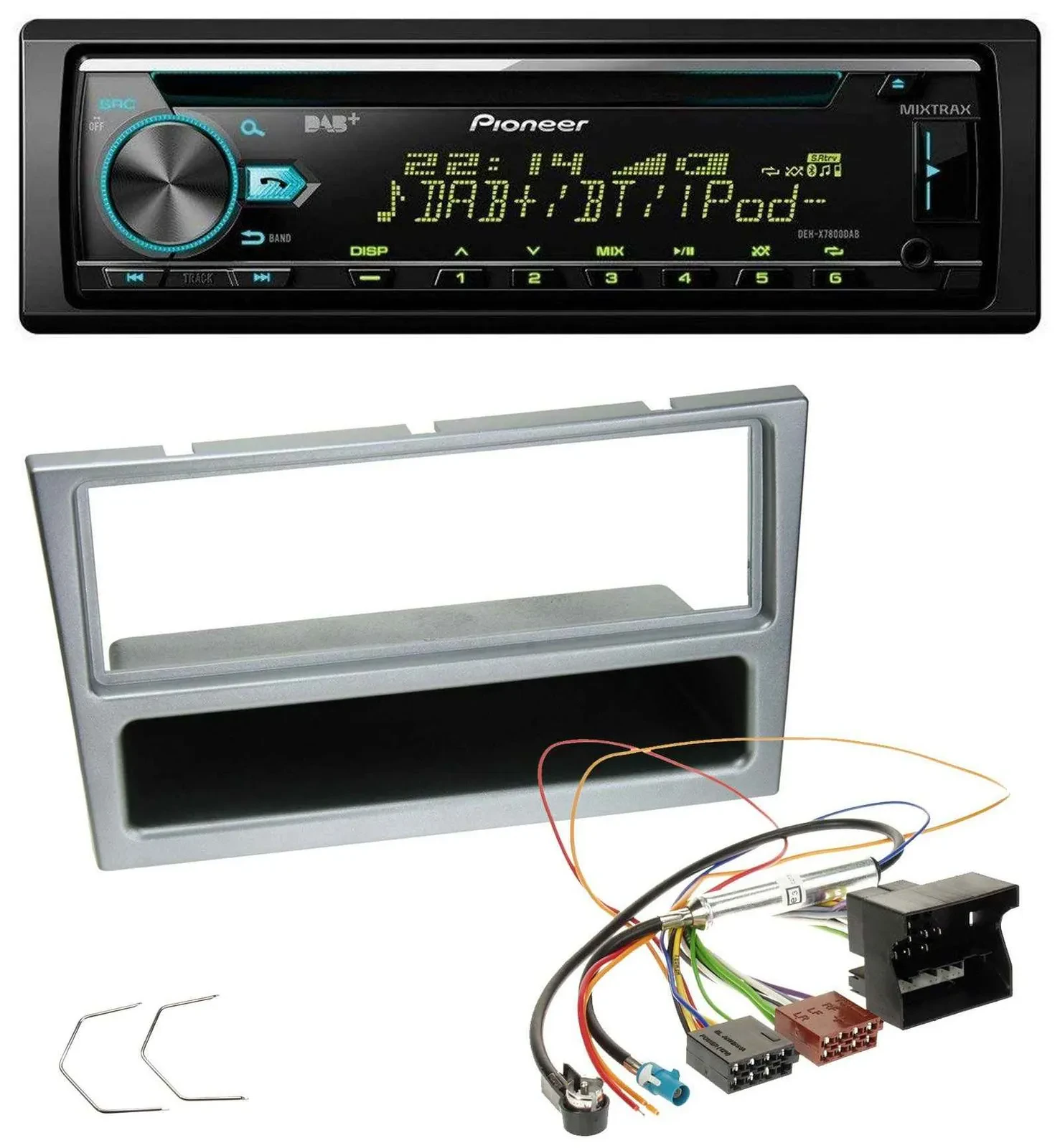 Pioneer DAB MP3 CD USB Bluetooth Autoradio für Opel Combo C Corsa C Tigra Meriva
