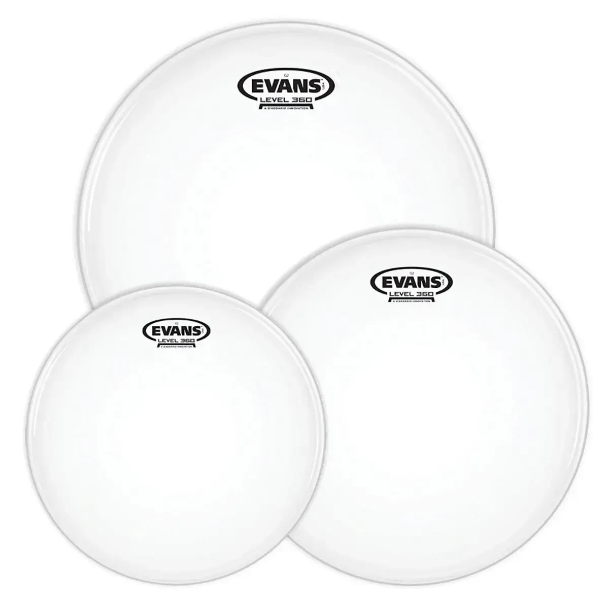 Набор пластика для том-барабана Evans G2 ETP-G2CLR-F 3 штуки